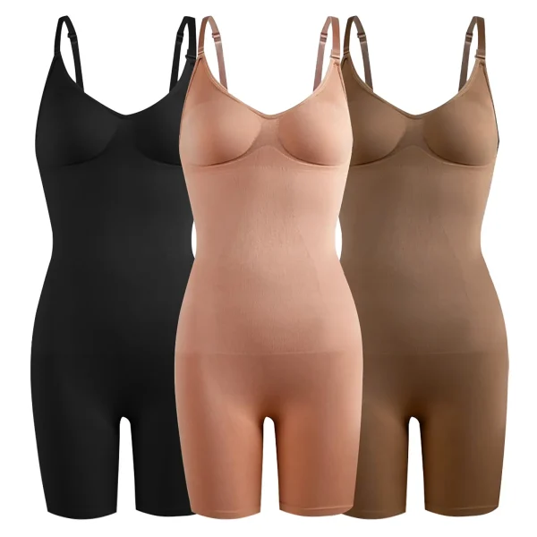 Bodysuit Shapewear Women Full Body Shaper Tummy Control Hip Butt Lifter Corset Thigh Reductive Slimming Waist Trainer Underwear