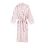 Long Sleeves Bathrobe For Men Long Thick Absorbent Terry Bath Robe Kimono Men Towel Bathrobe Solid Sleepwear Women Dressing Gown
