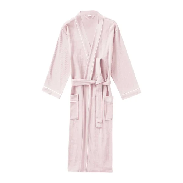 Long Sleeves Bathrobe For Men Long Thick Absorbent Terry Bath Robe Kimono Men Towel Bathrobe Solid Sleepwear Women Dressing Gown