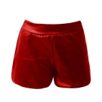 Sexy Black PU Fashion Casual Summer Shorts Women Clothing Faux Leather Goth High Waisted Womens Shorts Y2k Dancing Short Pants