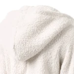 Women Autumn Winter Warm Hoodie Jacket Casual Female Hoodies Sweatershirt Zipper Coat Solid Soft Fleece Teddy Bear Wool Coats