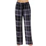 Women Sleep Pants Plaid Pattern Pajama Pants Autumn Winter Wide Legs Pants Bottoms Trousers pantalones de mujer ?է?ާѧ?ߧڧ? ???ѧߧ?