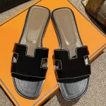 Top Quality Luxury Fashion Slides Women Leather Flip Flops Summer Ladies Beach Slippers Platform Female Flat Walk Casual Sandals