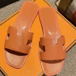 Top Quality Luxury Fashion Slides Women Leather Flip Flops Summer Ladies Beach Slippers Platform Female Flat Walk Casual Sandals