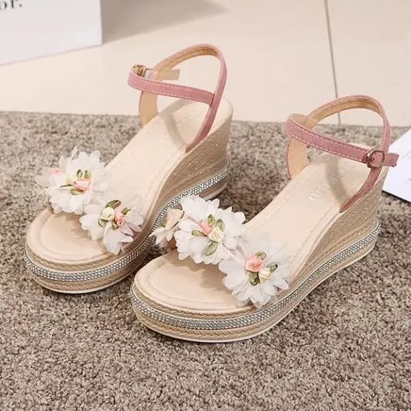 Luxury Daily High Heels Woman Shoes On Sale Outdoor 2025 Comfort Wholesale Footwear Vip New Breathable Fashion Sandals for Women