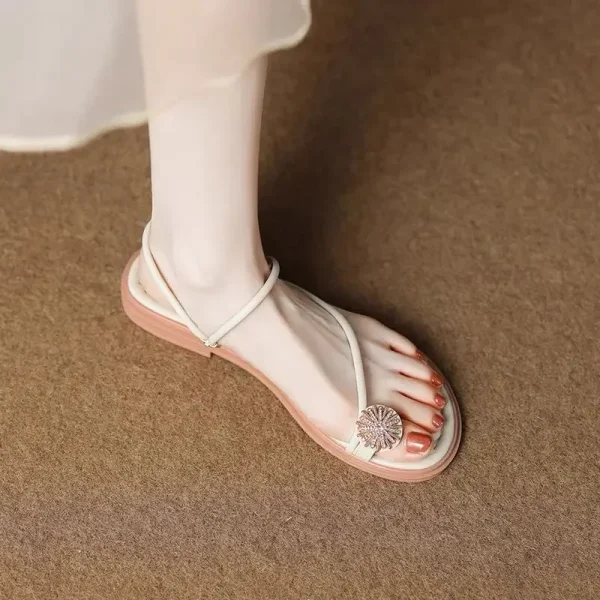 Sabot Outdoor Sandals for Women Cheap Liquidation Summer 2025 Offers Daily Comfortable Sandal Sales Korea Designer Woman Shoes