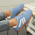 Casual Style Ladies Walking Shoes Lightweight Breathable Trainers Low Top Elegant Women's Sports Shoes