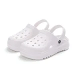 Chunky Platform Clogs Shoes for Women Thick Bottom Non Slip Beach Sandals Woman Summer 2024 Fashion Wedges EVA Sandals Slippers