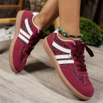 Casual Style Ladies Walking Shoes Lightweight Breathable Trainers Low Top Elegant Women's Sports Shoes