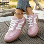 Casual Style Ladies Walking Shoes Lightweight Breathable Trainers Low Top Elegant Women's Sports Shoes