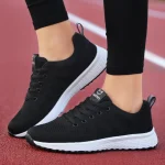2024 Women Sport Shoes Fashion Platform Sneakers Ladies Spring Winter Flats Running Shoes for Woman