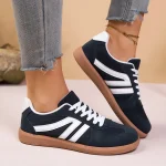 Casual Style Ladies Walking Shoes Lightweight Breathable Trainers Low Top Elegant Women's Sports Shoes